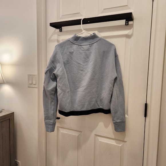 Women's Blue REEBOK Sweatshirt - Picture 5 of 8